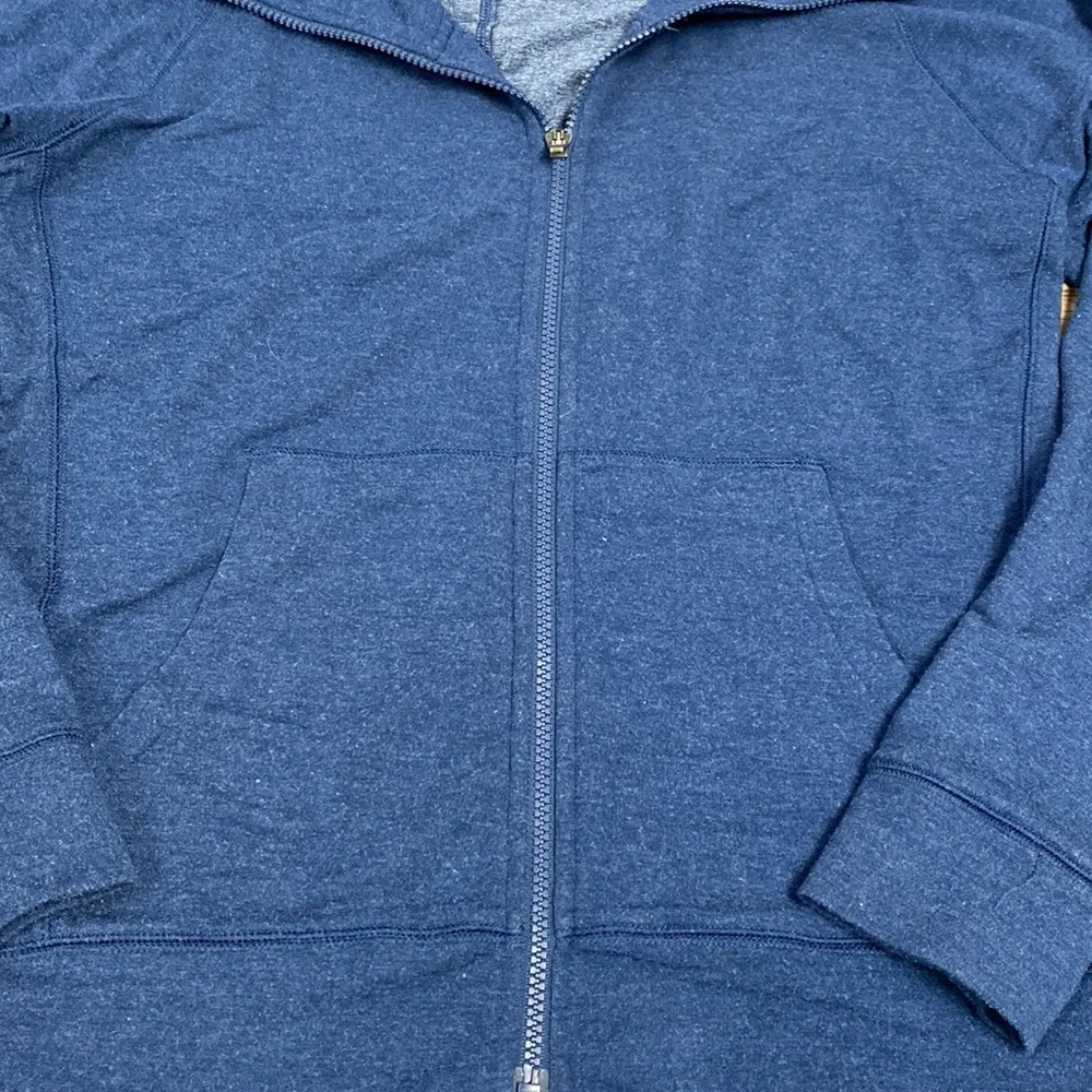Zella Blue Full Zip Sweatshirt Jacket Size Medium